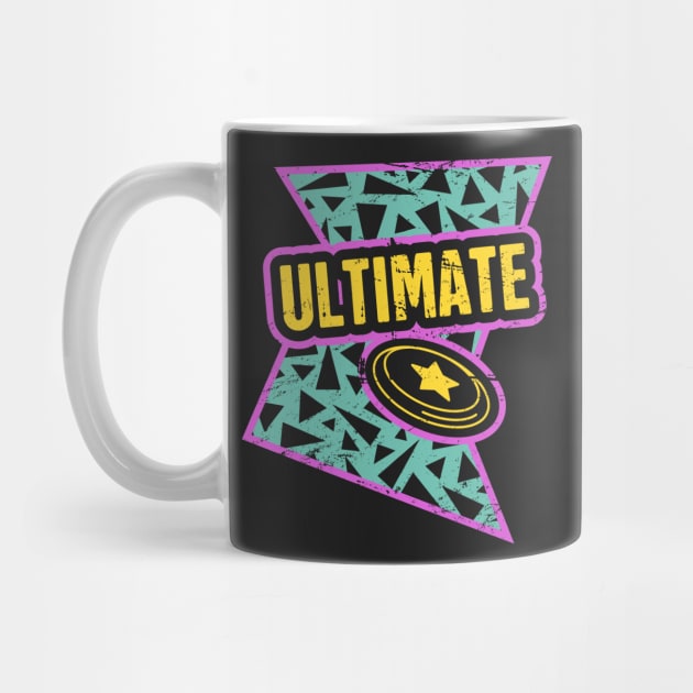 Rad 90s Pattern - Ultimate Frisbee by MeatMan